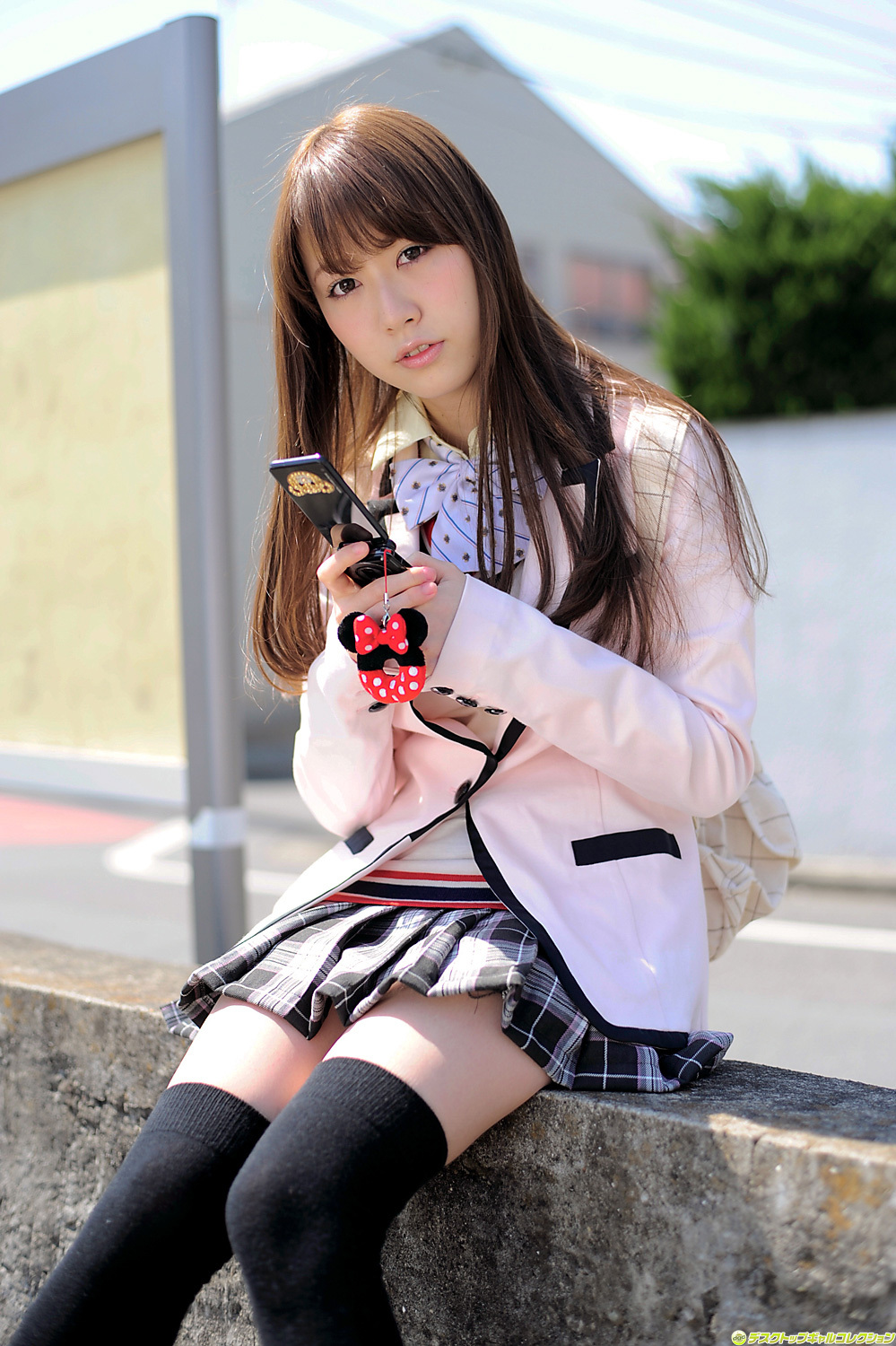 Japanese girl in uniform no.976 nagako Tanaka [DGC] September 2011